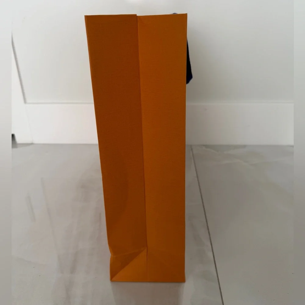 Louis Vuitton New “Button” Close Box w Tissue Ribbon Receipt Holder Shopping Bag - Picture 5 of 16
